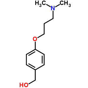 (4-[3-(Dimethylamino)propoxy]phenyl)methanol Structure,426831-08-5Structure