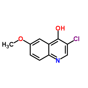 3-Chloro-4-hydroxy-6-Methoxy-quinoline Structure,426842-72-0Structure