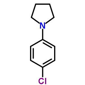 1-(4-Chloro-phenyl)-pyrrolidine Structure,4280-30-2Structure