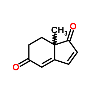 7A-methyl-6,7-dihydroindene-1,5-dione Structure,42829-80-1Structure