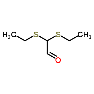 2,2-Bis(ethylthio)acetaldehyde Structure,42919-45-9Structure