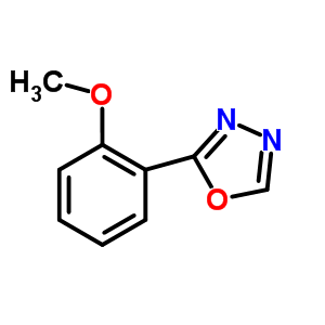 2-(2-Methoxyphenyl)-1,3,4-oxadiazole Structure,42966-95-0Structure