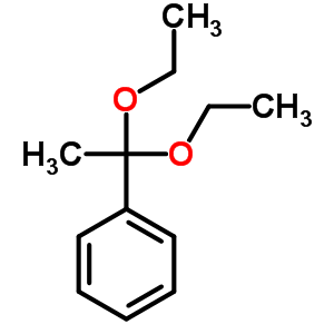 Acetophenone diethyl ketal Structure,4316-37-4Structure