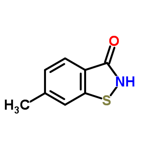 6-Methylbenzo[d]isothiazol-3(2h)-one Structure,4337-47-7Structure