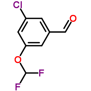 3-Chloro-5-difluoromethoxybenzaldehyde Structure,433940-20-6Structure