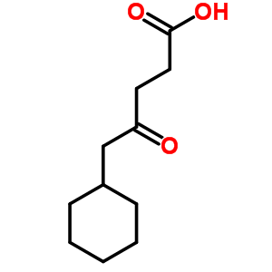 5-Cyclohexyl-4-oxo-pentanoic acid Structure,4354-63-6Structure