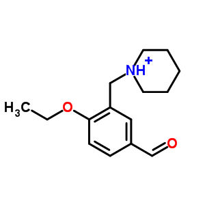 4-Ethoxy-3-piperidin-1-ylmethyl-benzaldehyde Structure,436088-47-0Structure