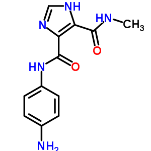 1H-imidazole-4,5-dicarboxylic acid 4-[(4-amino-phenyl)-amide] 5-methylamide Structure,436088-53-8Structure