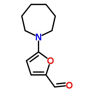 5-Azepan-1-yl-furan-2-carbaldehyde Structure,436088-58-3Structure