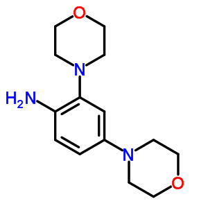 2,4-Di-morpholin-4-yl-phenylamine Structure,436088-92-5Structure