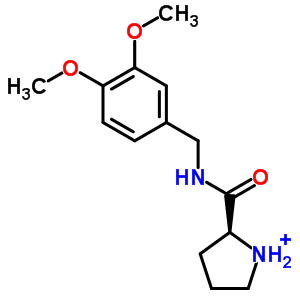 Pyrrolidine-2-carboxylic acid 3,4-dimethoxy-benzylamide Structure,438581-56-7Structure