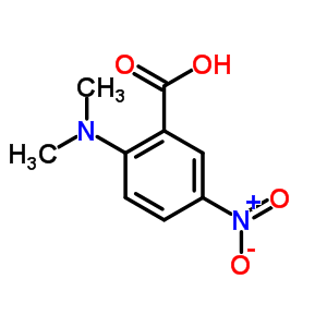 2-(Dimethylamino)-5-nitrobenzoic acid Structure,4405-28-1Structure