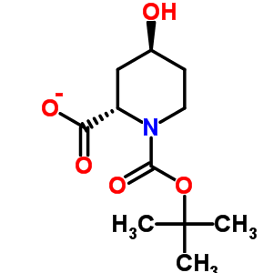 (2S,4s)-n-boc-4-hydroxypiperidine-2-carboxylic acid benzylamine salt Structure,441044-14-0Structure