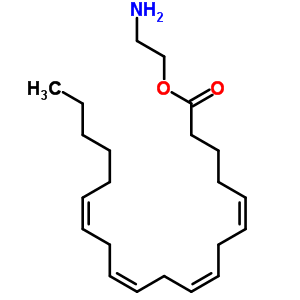 2-Aminoethyl (5z,8z,11z,14z)-5,8,11,14-icosatetraenoate Structure,443129-35-9Structure