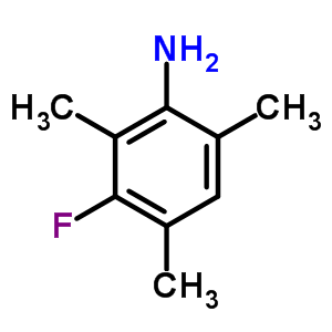 3-Fluoro-2,4,6-trimethylbenzenamine Structure,444-03-1Structure