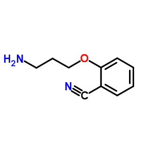 2-(3-Aminopropoxy)benzonitrile Structure,444574-75-8Structure