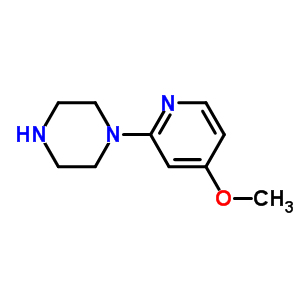 1-(4-Methoxy-pyridin-2-yl)-piperazine Structure,444666-41-5Structure