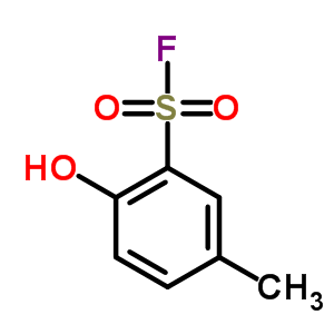 Benzenesulfonyl fluoride, 2-hydroxy-5-methyl- Structure,445-07-8Structure