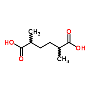 2,5-Dimethylhexanedioic acid Structure,4454-18-6Structure