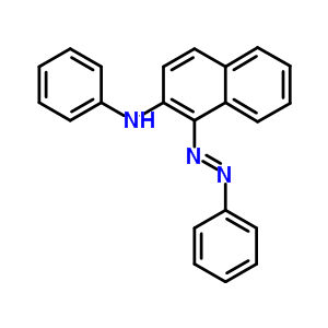 N-phenyl-1-phenyldiazenyl-naphthalen-2-amine Structure,4523-36-8Structure