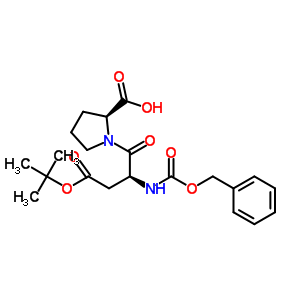 T-butyl-n-carbobenzyloxy-l-aspartyl-l-proline Structure,4583-13-5Structure