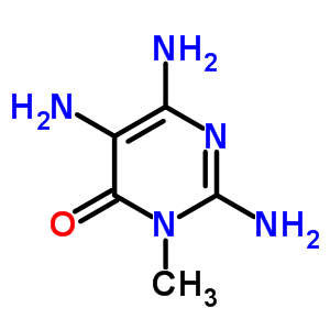 2,5,6-Triamino-3-methylpyrimidin-4(3H)-one Structure,45864-29-7Structure