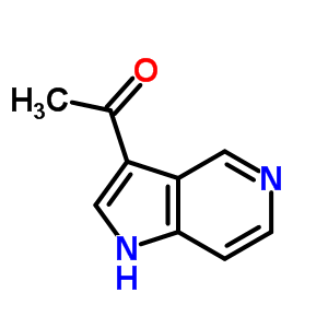 1-(1H-pyrrolo[3,2-c]pyridin-3-yl)ethanone Structure,460053-60-5Structure