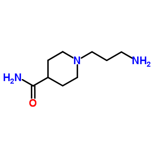 1-(3-Aminopropyl)piperidine-4-carboxamide Structure,4608-79-1Structure