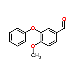 4-Methoxy-3-phenoxy-benzaldehyde Structure,4664-64-6Structure