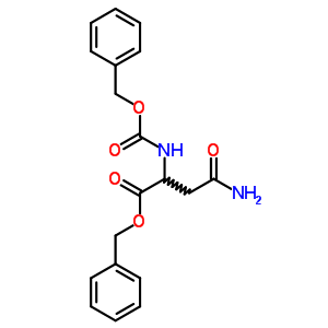 Benzyl 3-carbamoyl-2-phenylmethoxycarbonylamino-propanoate Structure,4668-39-7Structure