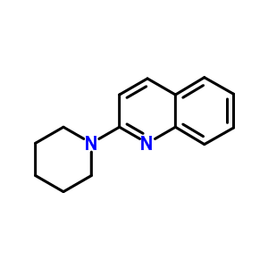 Quinoline,2-(1-piperidinyl)- Structure,46708-03-6Structure