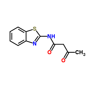 N-(2-benzothiazolyl)-acetoacetamide Structure,4692-94-8Structure