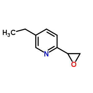 Pyridine, 5-ethyl-2-oxiranyl-(9ci) Structure,471295-97-3Structure