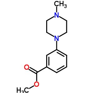 1-(3-Carbomethoxyphenyl)-4-methylpiperazine Structure,474334-89-9Structure