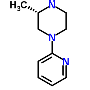 Piperazine, 3-methyl-1-(2-pyridinyl)-, (3s)-(9ci) Structure,474417-42-0Structure