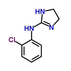 N-(2-chlorophenyl)-4,5-dihydro-1h-imidazol-2-amine Structure,4749-68-2Structure