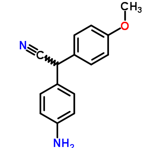 Acetonitrile, (p-aminophenyl)(p-methoxyphenyl)- (7ci,8ci) Structure,4760-54-7Structure