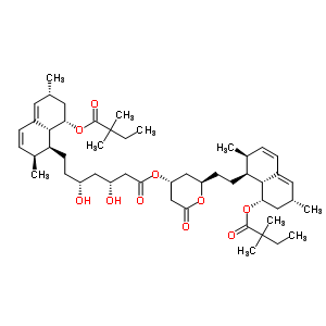 Simvastatin ep impurity d Structure,476305-24-5Structure