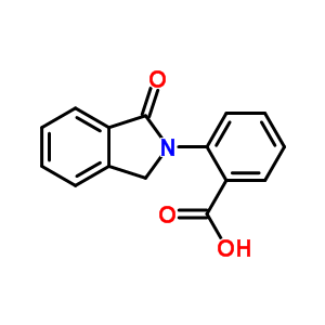 2-(1-Oxo-1,3-dihydro-2H-isoindol-2-yl)benzenecarboxylic acid Structure,4770-69-8Structure