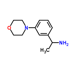 1-(3-Morpholin-4-yl-phenyl)-ethylamine Structure,477312-45-1Structure