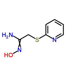 N-hydroxy-2-(pyridin-2-ylthio)ethanimidamide Structure,479080-09-6Structure