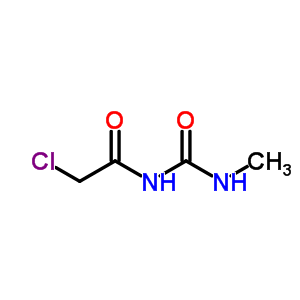 1-(2-Chloro-acetyl)-3-methyl-urea Structure,4791-22-4Structure