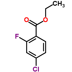 Ethyl 4-chloro-2-fluorobenzoate Structure,4793-20-8Structure