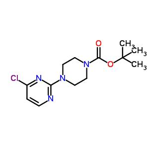 4-(4-Chloro-pyrimidin-2-yl)-piperazine-1-carboxylic acid tert-butyl ester Structure,479691-42-4Structure