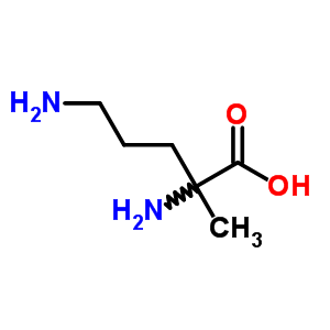 Ornithine, 2-methyl-(9ci) Structure,48047-94-5Structure