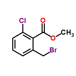 Methyl 2-bromomethyl-6-chloro-benzoate Structure,482578-63-2Structure