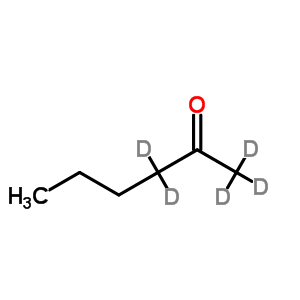 2-Hexanone-1,1,1,3,3-d5 Structure,4840-82-8Structure