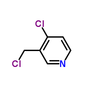 Pyridine, 4-chloro-3-(chloromethyl)-(9ci) Structure,485828-90-8Structure