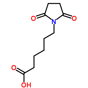 6-(2,5-Dioxopyrrolidin-1-yl)hexanoic acid Structure,4887-54-1Structure