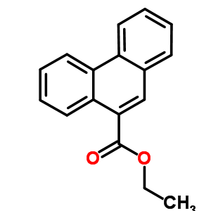 Ethyl，9-phenanthrenecarboxylic acid Structure,4895-92-5Structure